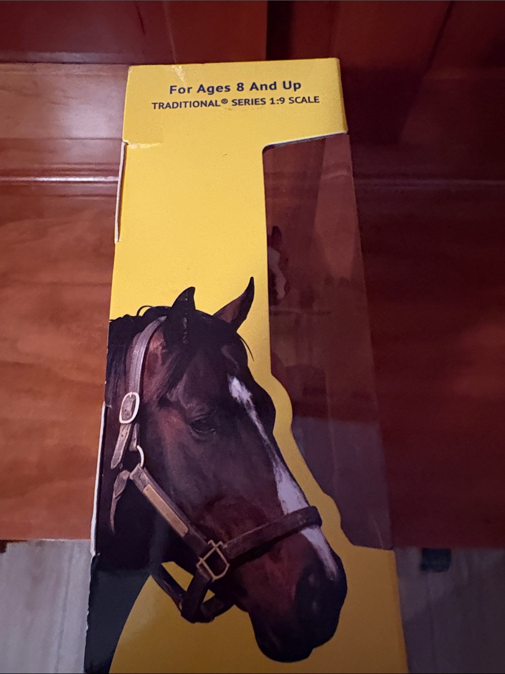 Breyer Patrick Chestnut Model Horse with Green Fence Accent - Picture 6 of 7